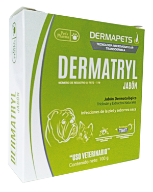 Jabón para Perro Dermatryl Pastilla
