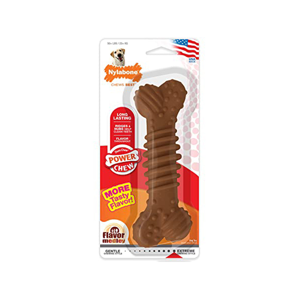 Juguete para Perro Nylabone Dura Chew Textured Chicken Wolf
