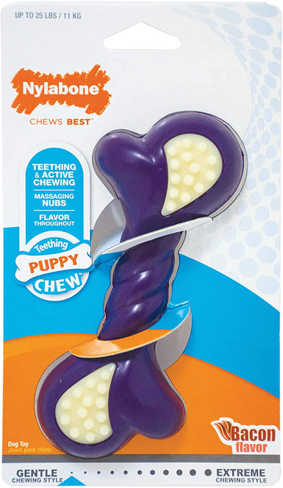 Juguete Nylabone Puppy Chew Double Action Chew