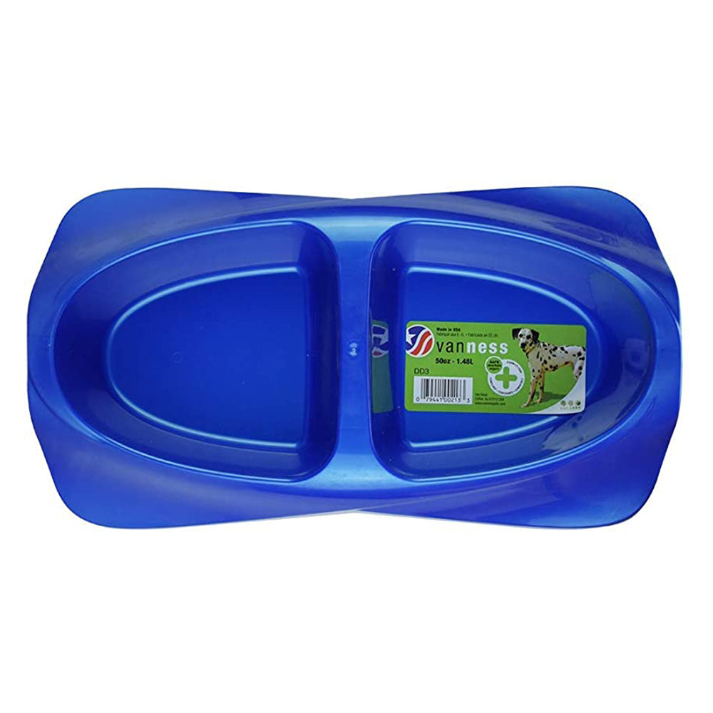 Plato para Perro Vanness Large Double Dish