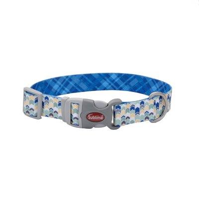 Collar Sublime Teal Stripe Flower