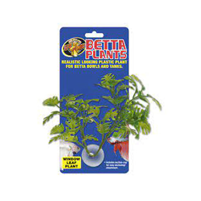 Planta para Pecera Zoo Med Betta Plants Window Leaf BP-25