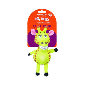 Juguete Roosewood Pet Jolly Doggy Safari Giraffe Squeaky