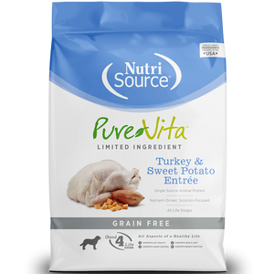 Concentrado para Perro NutriSource Grain-Free Pure Vita Turkey