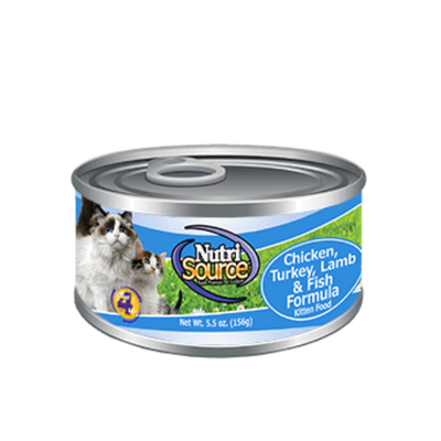 Alimento para Gato Nutrisource Chicken, Turkey, Lamb & Fish
