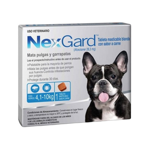 Tableta Masticable Antipulgas Nexgard