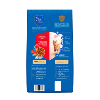 Concentrado para Gato Adulto Cat Chow Carne