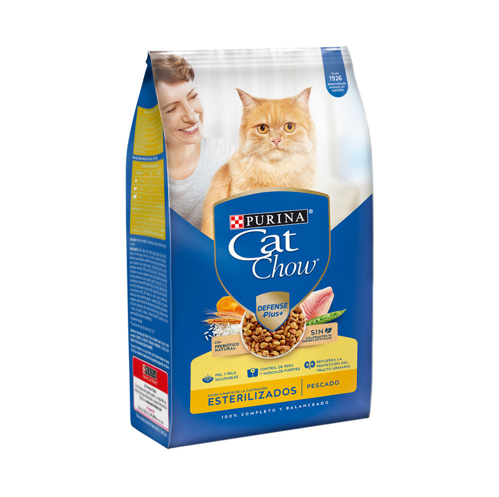 Concentrado Para Gato Cat Chow Adulto Esterilizado Pescado