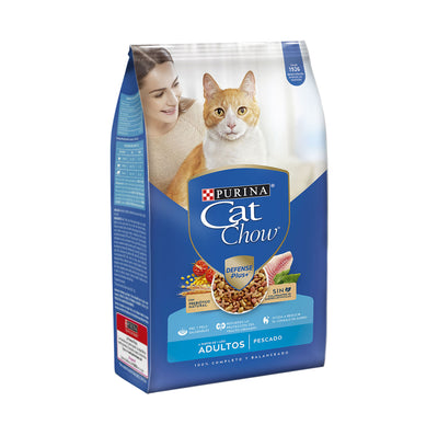 Concentrado para Gato Adulto Cat Chow Pescado - Mariscos
