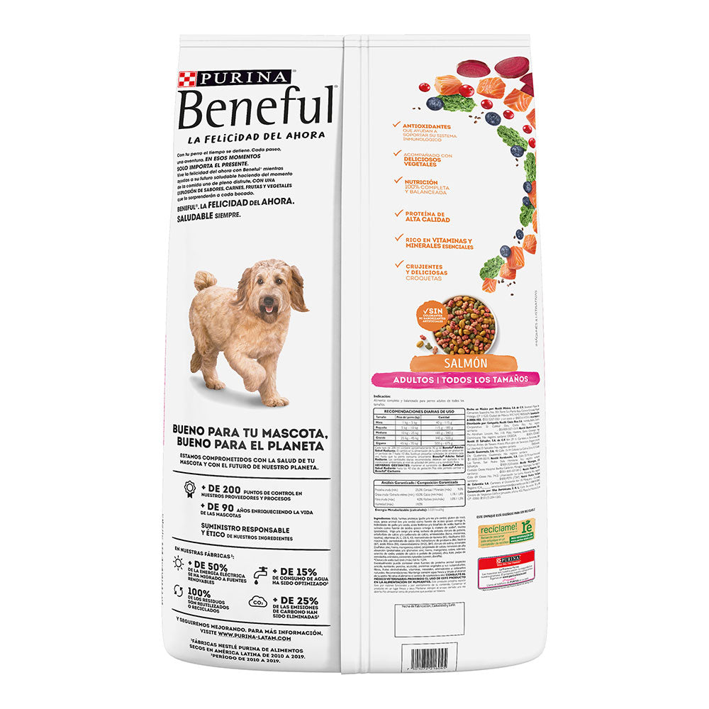 Concentrado para Perro Beneful Adulto Salmón