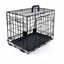 M-Pets Voyager Wire Crate 2 Doors - Black