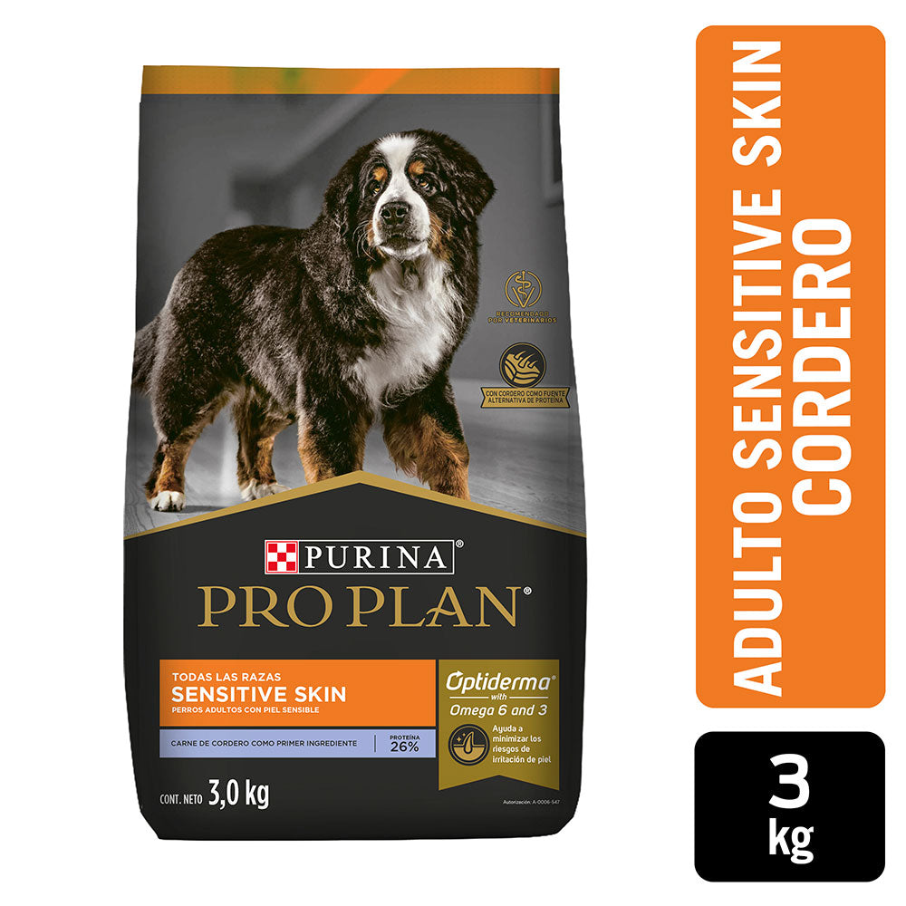 Concentrado para Perro Pro Plan Adulto Sensitive Skin Lamb