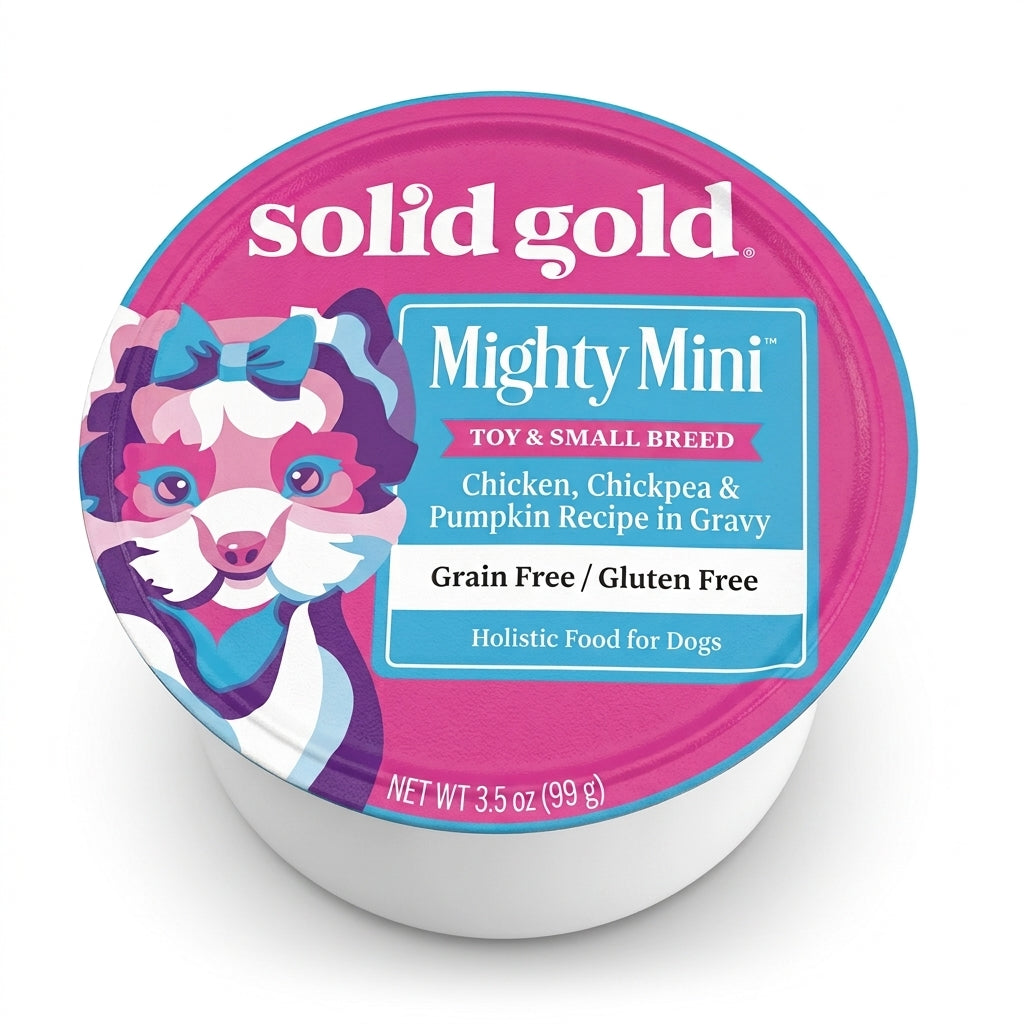 Solid Gold alimento para perro Mighty Mini Toy y Small Breed Chicken Grain Free
