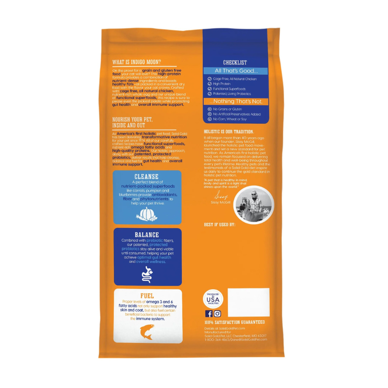 Concentrado Para Gato Solid Gold Indigo Moon Chicken