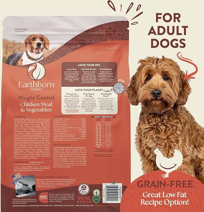 Concentrado Para Perro Earthborn Holistic Weigth Control