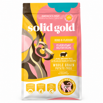 Concentrado para perro Solid Gold Hund N Flocken Lamb 1.7 kg