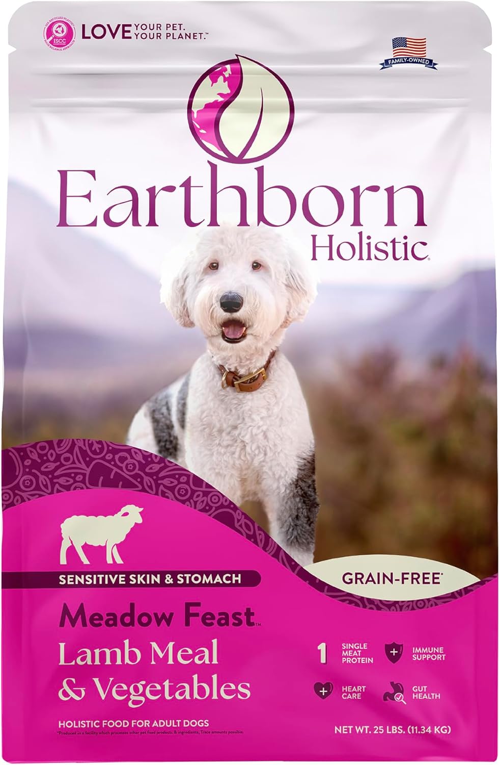 Alimento para perro Earthborn Holistic Meadow Feast