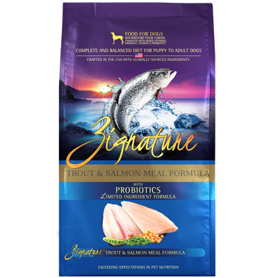 Concentrado para Perro Zignature Zssential Original Trout & Salmon Grain Free