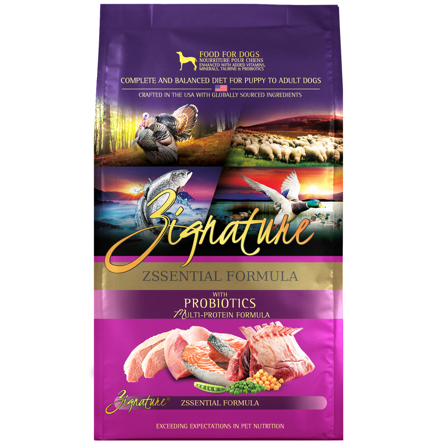 Concentrado para Perro Zignature Zssential MultiProtein Grain Free