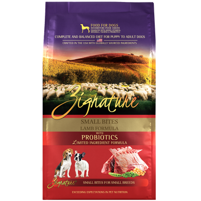 Concentrado para Perro Zignature Zssential Lamb Small Bites