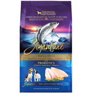 Concentrado para Perro Zignature Zssential Trout & Salmon Small Bites