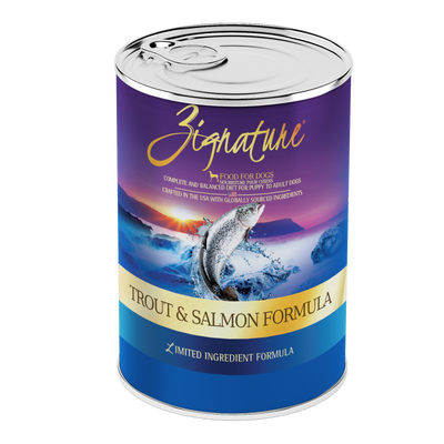 Alimento en Lata  Para Perro Zignature Original Trout & Salmón