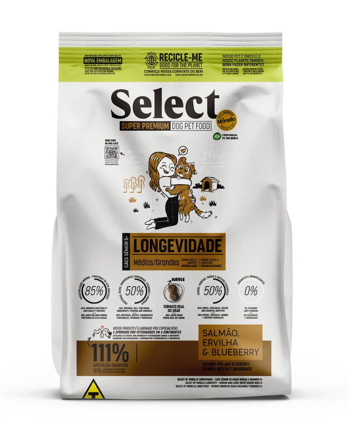 Concentrado Para Perro Select Senior Raza Mediana - Grande