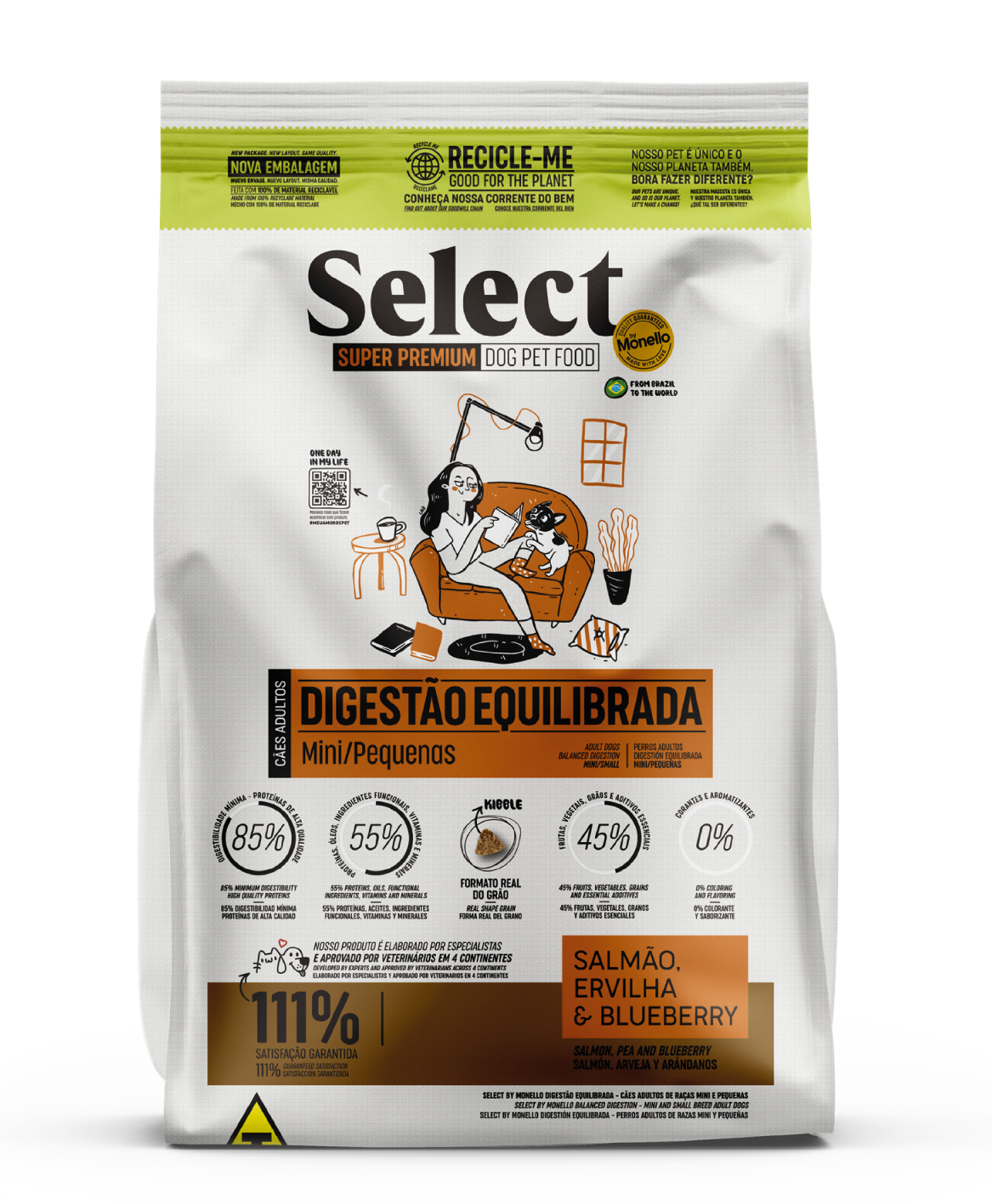 Concentrado Para Perro Select Adulto Raza Mini - Pequeña