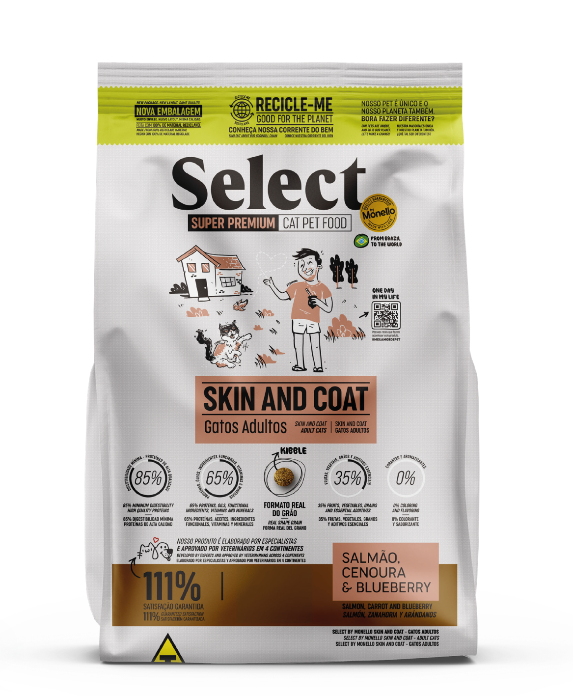 Concentrado Para Gatos Select Adulto