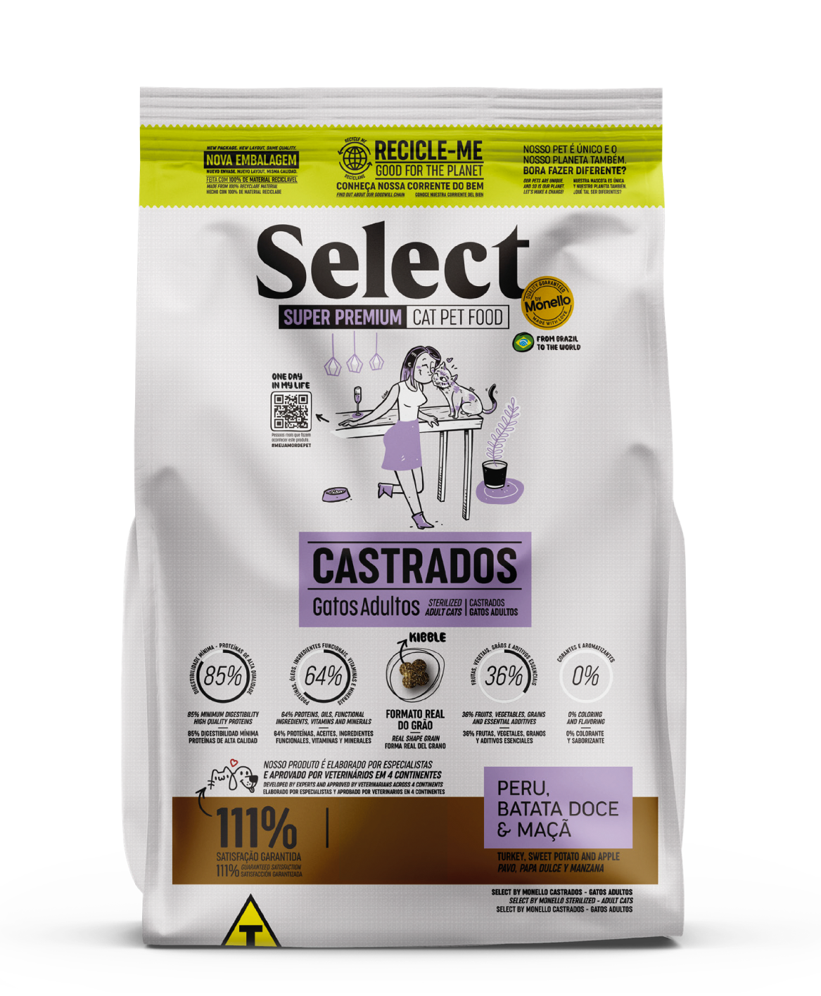 Concentrado Para Gatos Select Adulto