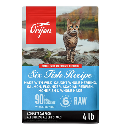 Alimento Balanceado para Gatos Orijen Six Fish Cat