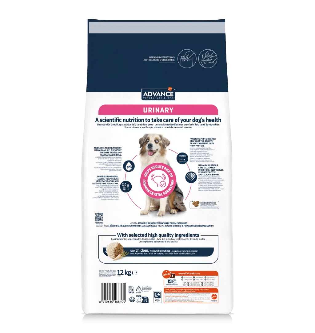 Concentrado Para Perro Advance Medicado Urinary