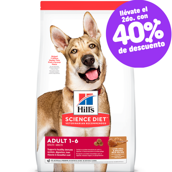 Concentrado para Perro Adulto Science Diet Maintence Lamb-Rice