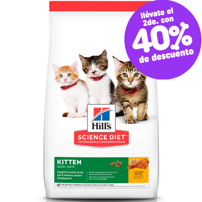 Concentrado para Gato Science Diet Felino Kitten