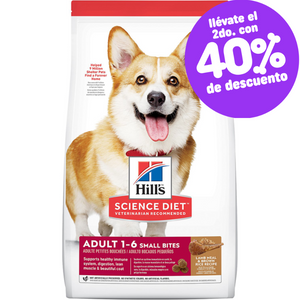 Concentrado para Perro Adulto Science Diet Small Bite Maintence Lamb-Rice