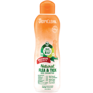 Shampoo Contra Pulgas y Garrapatas para Perros Tropiclean