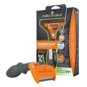 Cepillo Deslanador Furminator Perro Pelo Corto Raza Mediana