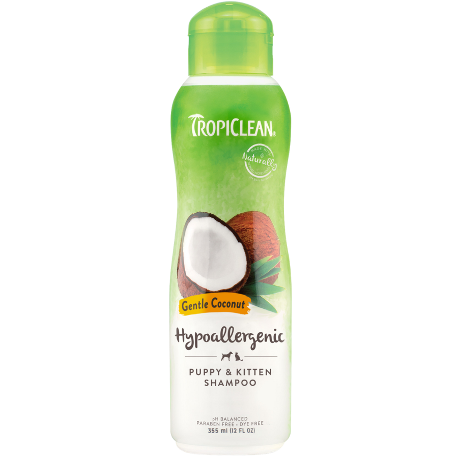 Shampoo Hipoalergénico para Cachorros y Gatitos Tropiclean