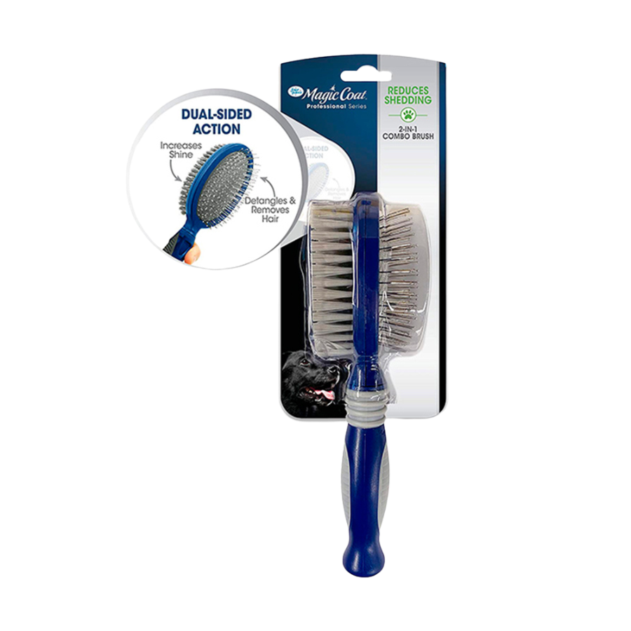 Cepillo para Perro Magic Coat Dual - Sided Combo Brush