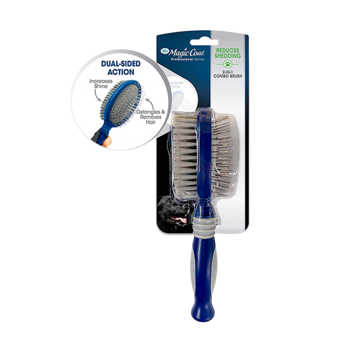 Cepillo para Perro Magic Coat Dual - Sided Combo Brush