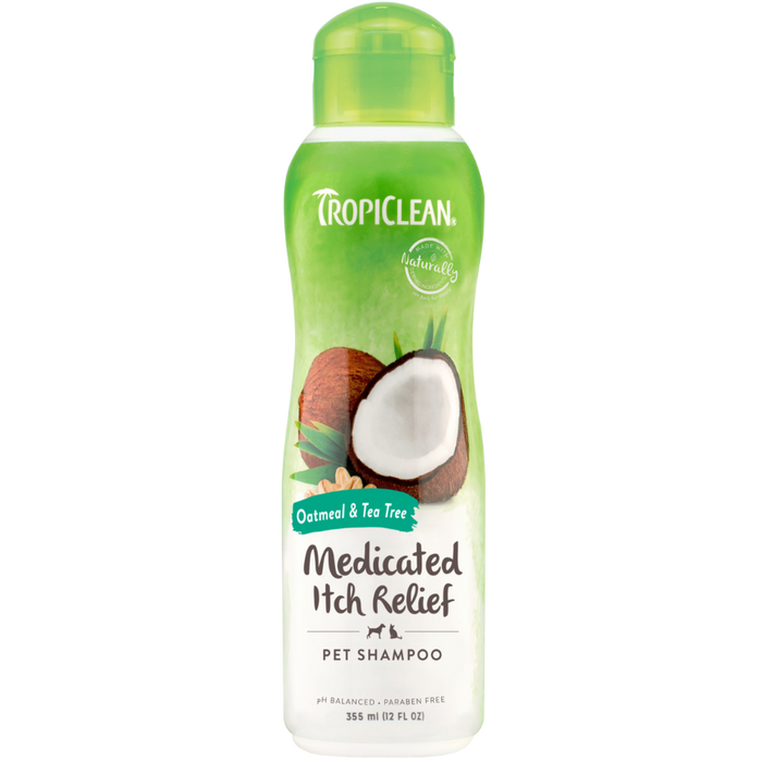 Shampoo Medicado para Perros y Gatos Tropiclean