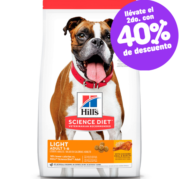 Concentrado para Perro Adulto Science Diet Maintence Light