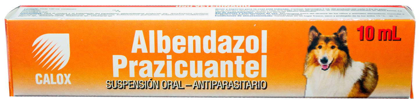 Desparasitante Oral Para Perro Albendazol Prazicuantel