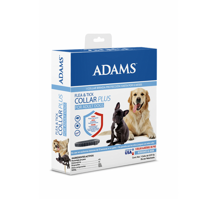 Collar Antiparasitario Adams para Perros Adultos