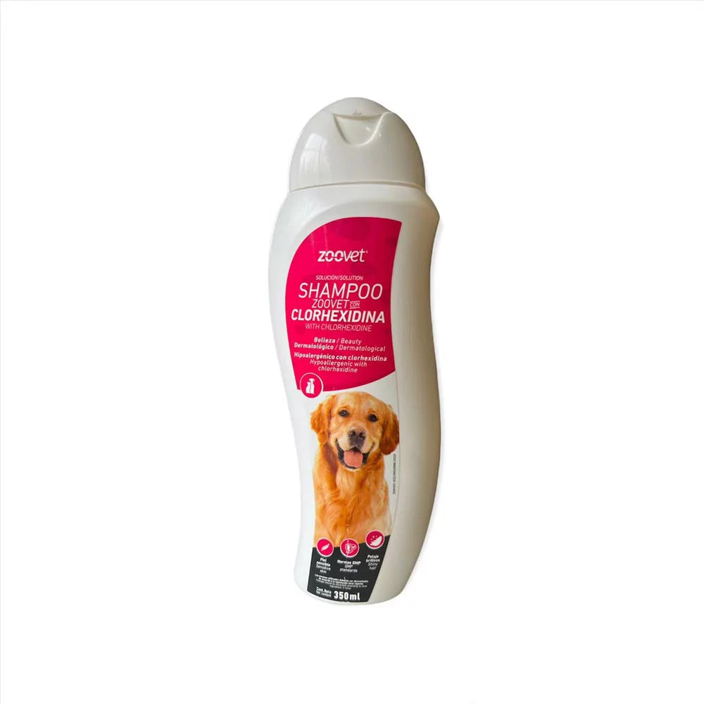 Shampoo para Mascota Clorhexidina Hipoalérgenico