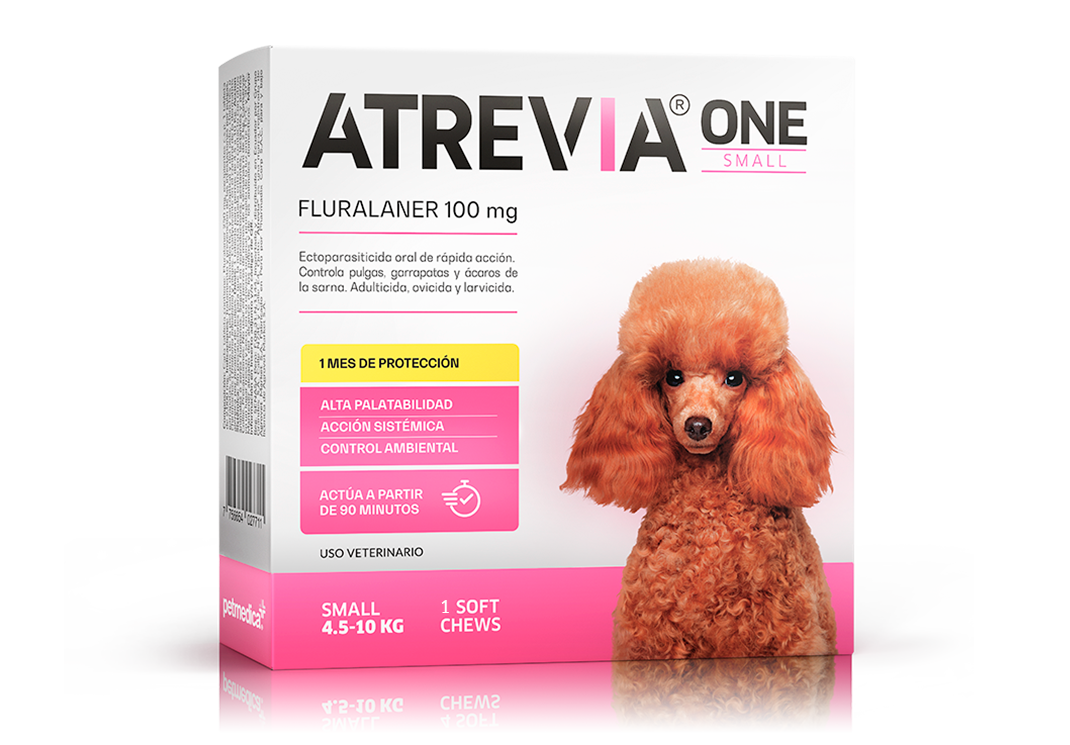 Tableta Masticable Antipulgas Atrevia One 1 Tableta