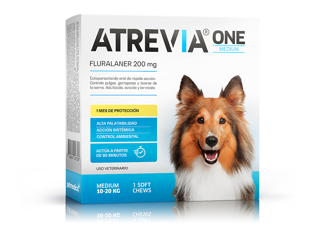 Tableta Masticable Antipulgas Atrevia One 1 Tableta