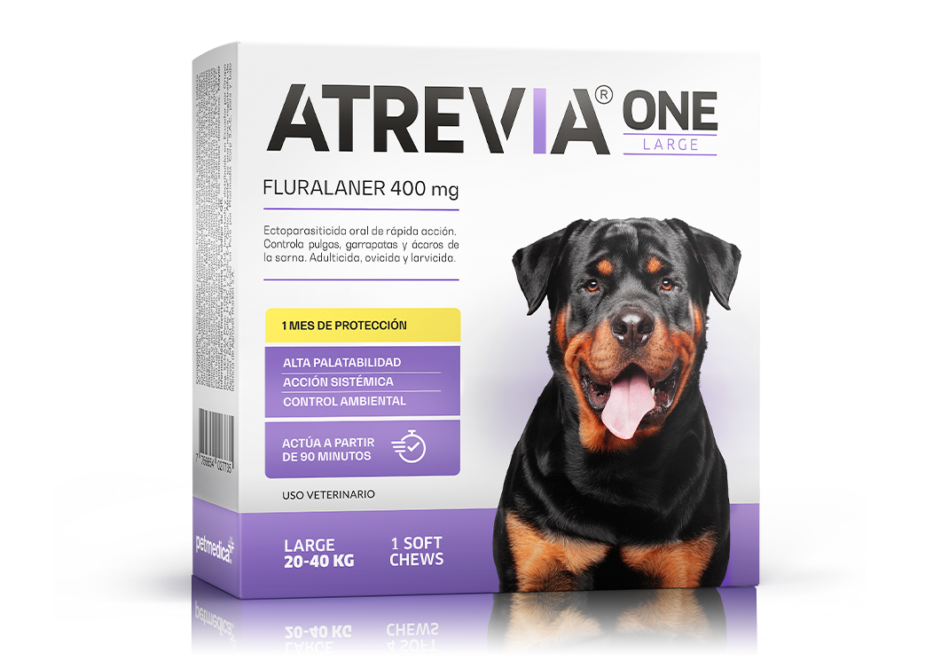 Tableta Masticable Antipulgas Atrevia One 1 Tableta