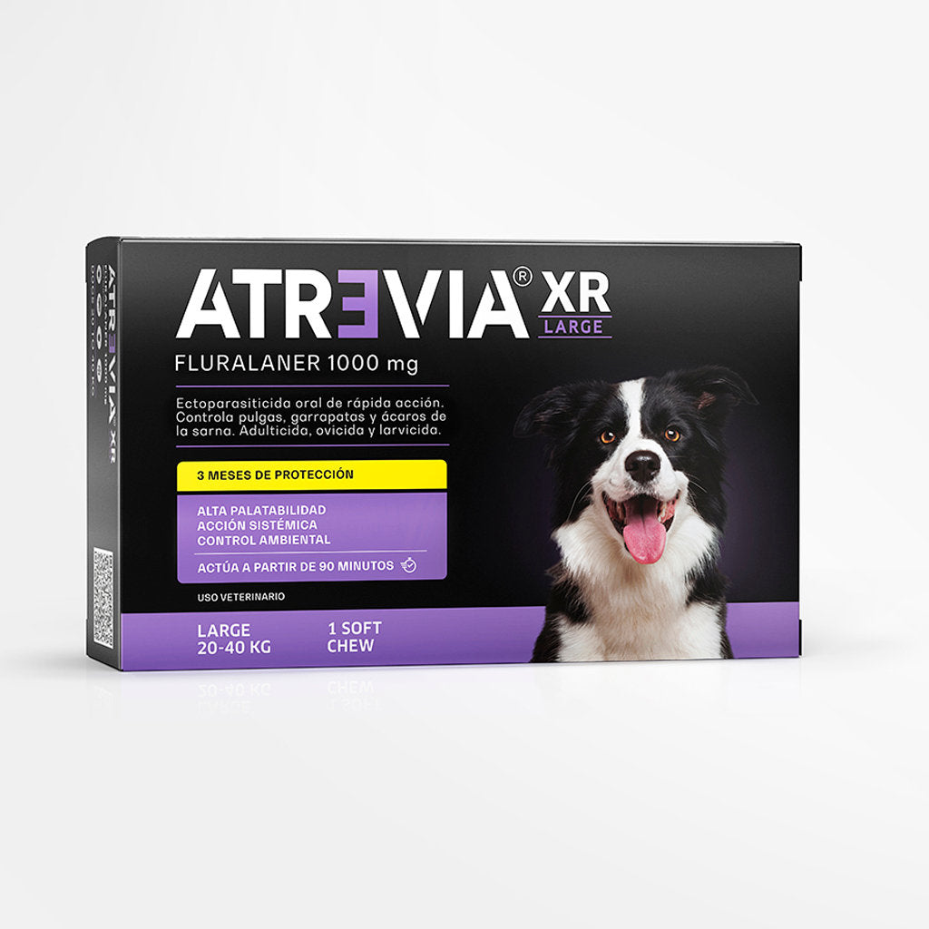 Tableta Masticable Antipulgas Para Perro Atrevia XR 1 Tableta