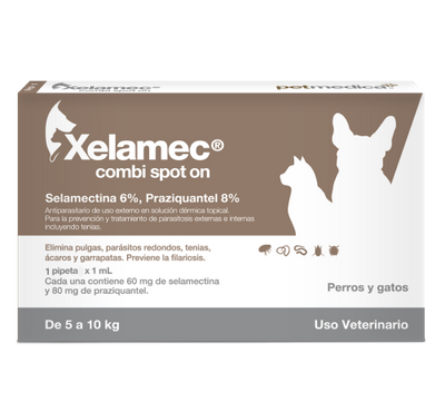 Antipulgas Para Mascotas Xelamec Pipeta